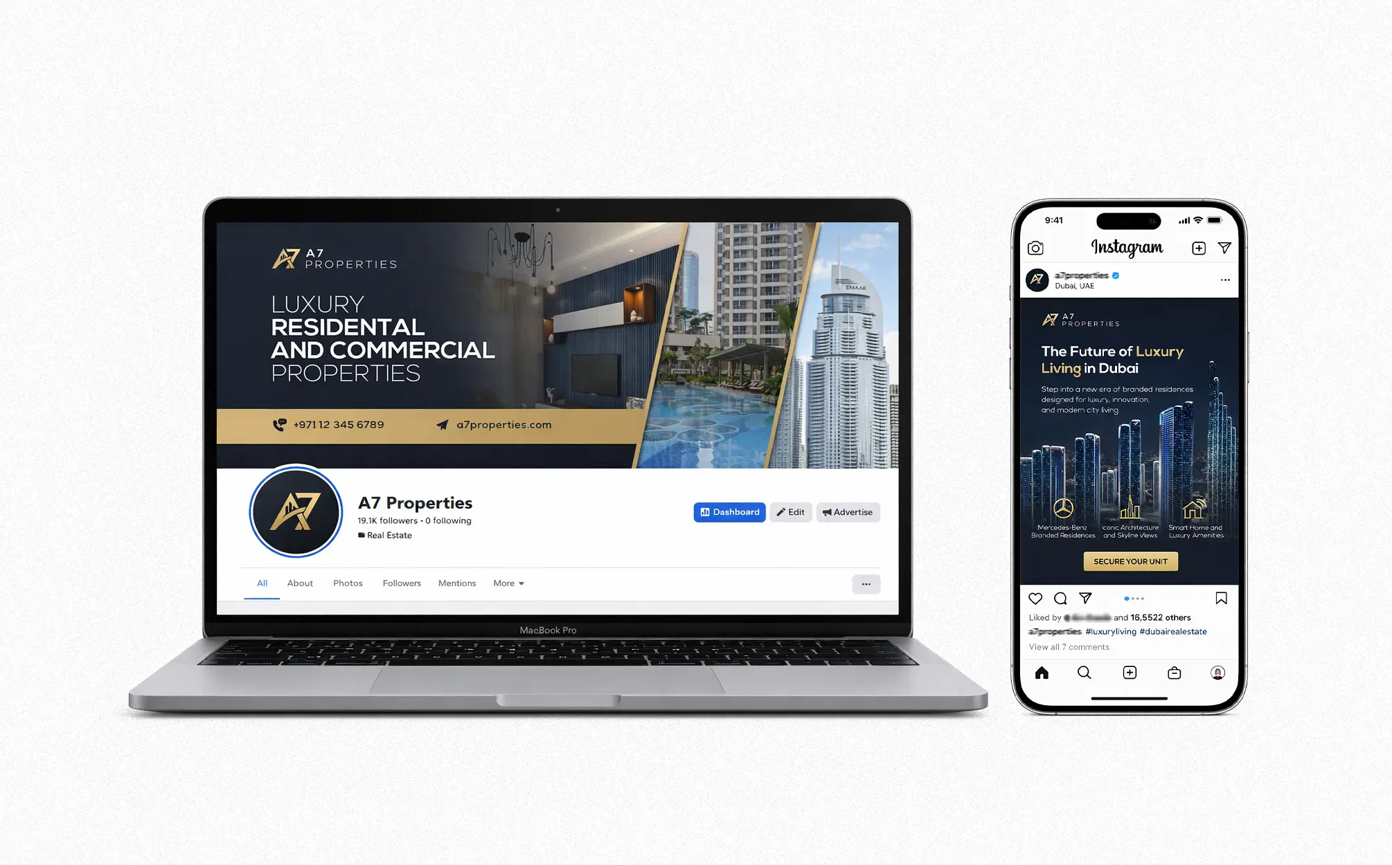 Real Estate Social Media Design Project