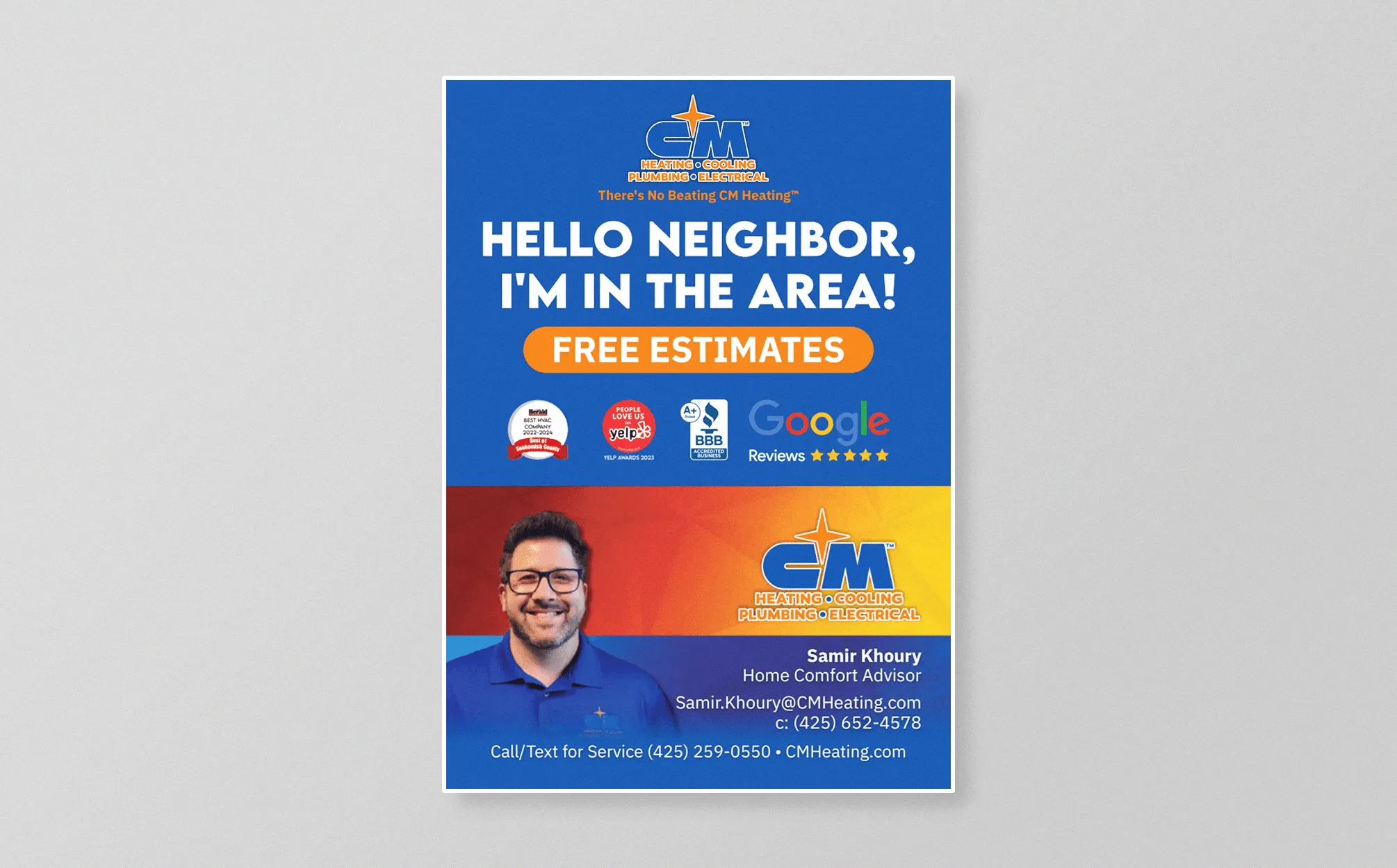 Modern Business Promotional Flyer Design